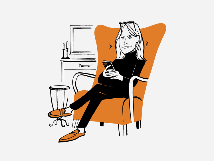 rogue_architect's tweet card. A Chase executive peruses thirty-three-thousand-dollar couches and wingback chairs to help the Sapphire Lounge take on American Express’s Centurion clubs.