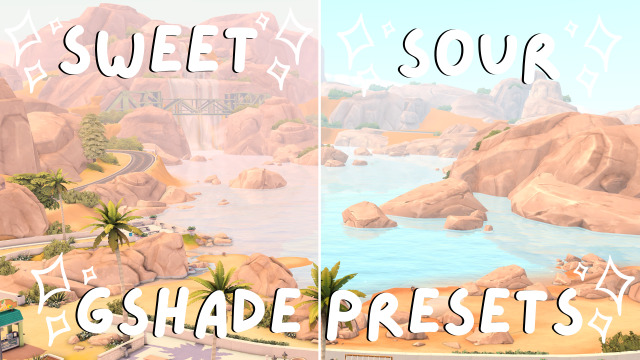 ginovasims's tweet card. 💬 4  🔁 348  ❤️ 1126 · SWEET & SOUR GSHADE PRESETS · I’m so excited to finally release my two first GShade presets: Sweet and Sour! If you have watched any of my speed builds as of late you will kno…
