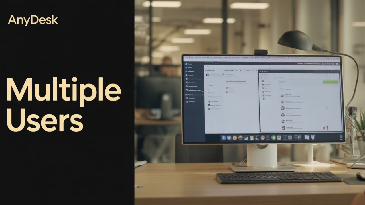 KnowledgeIoTx's tweet card. How to Use AnyDesk for Multiple Users | Connect Multiple Sessions...