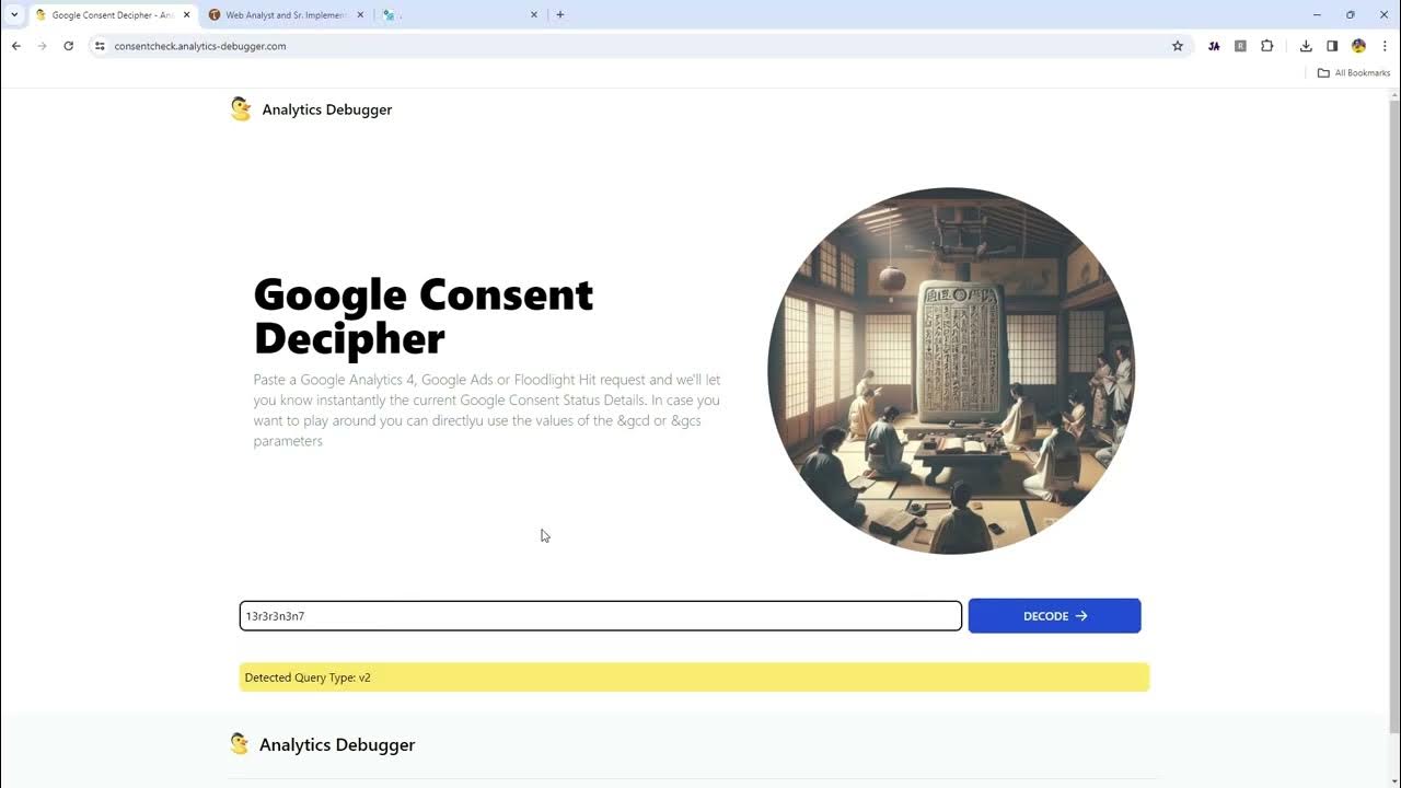 thyng's tweet card. Google Consent Decipher Tool ( Beta )