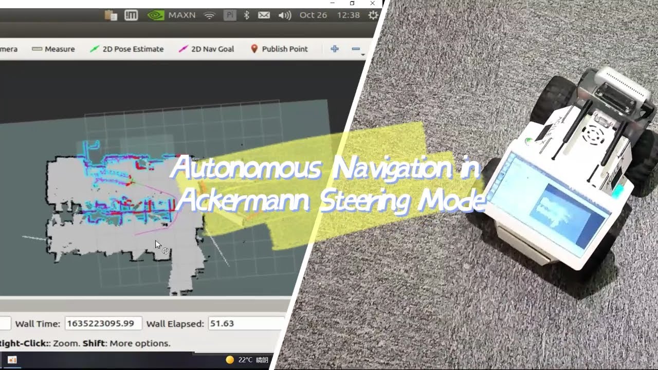 AgileX_Robotics's tweet card. The ROS Tutorial of LIMO For Multi-modal Robot Autonomous Navigation丨...