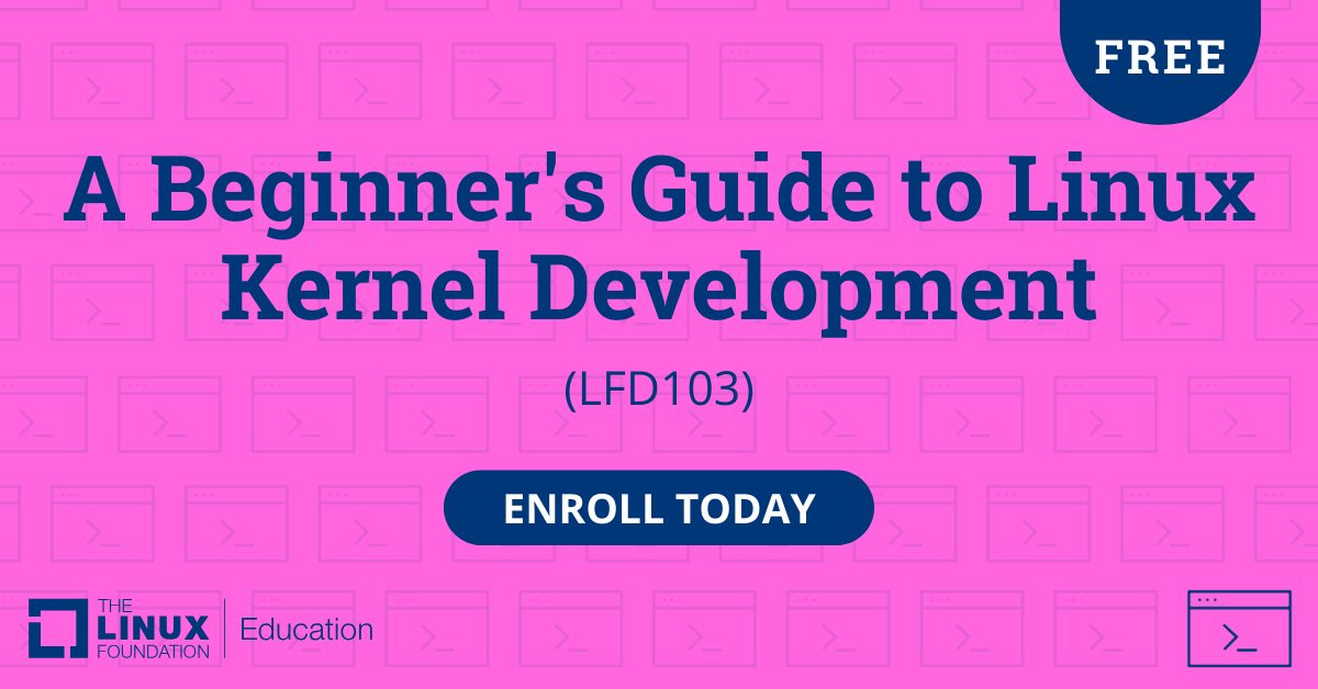 piroyoung's tweet card. Learn how to become a Linux kernel developer and work with the Linux kernel community in this free beginner's course.