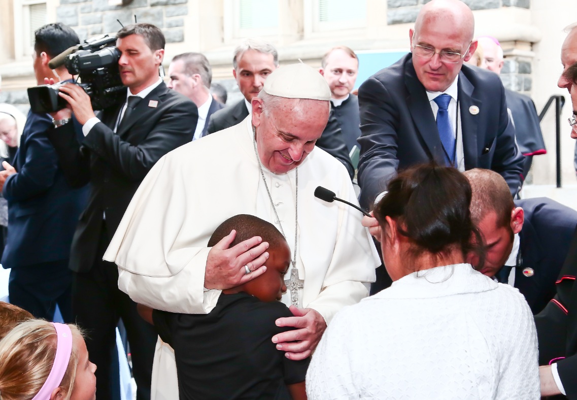 CCADWComms's tweet card. Pope Francis visited Catholic Charities during his 2015 visit to Washington, D.C. Msgr. John Enzler wrote this column after Pope Francis met with staff As I watched the pope as he visited Catholic...