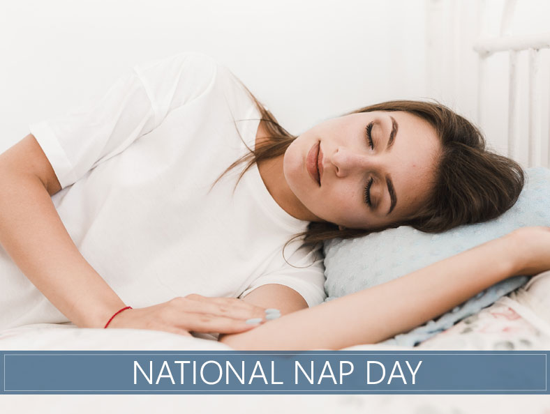 suncoastchc's tweet card. Could you use more rest? There's an unofficial holiday for that! It's National Nap Day and it's coming up before you know it. Find out when...