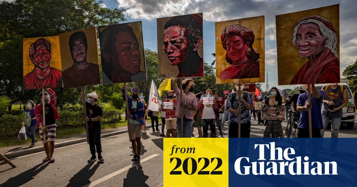 Greenpeace's tweet card. Figures likely to be an underestimate, says Global Witness, as land defenders are killed by hitmen, crime groups and governments
