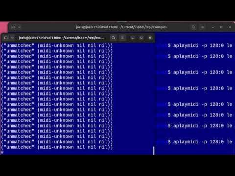 sve10362122's tweet card. Doom midi played on the LispBM SoftSynt