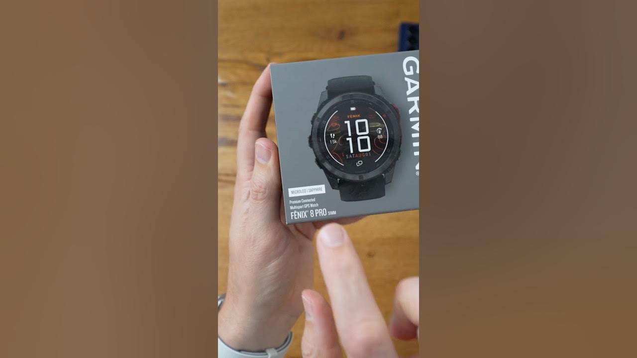 wahlborn's tweet card. #Garmin #Fenix8Pro mit #MicroLED ist angekommen