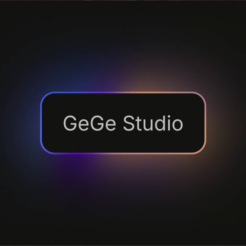 GeGe_Studio's tweet card. Introducing GeGe Studio, an AI music platform that generates radio-quality songs in seconds, letting users choose their favorite artists to sing their original lyrics.