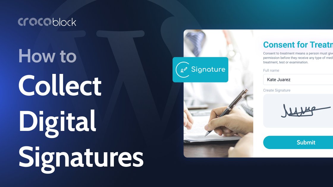 MichaelKihl's tweet card. Collect client signatures, approvals, and consent forms directly on your WordPress site. Complete guide to setting up JetFormBuilder's Signature Field.