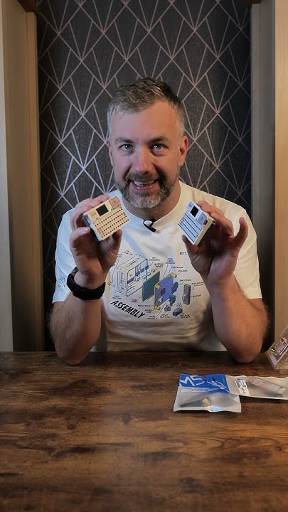 NotEnoughTECH's tweet card. TechDrop: Credit card-sized computer... or two