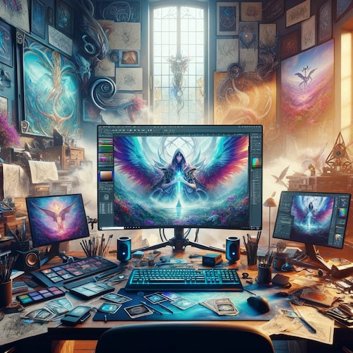 DavidProxyArt's tweet card. Shop items by AIProxyArt.