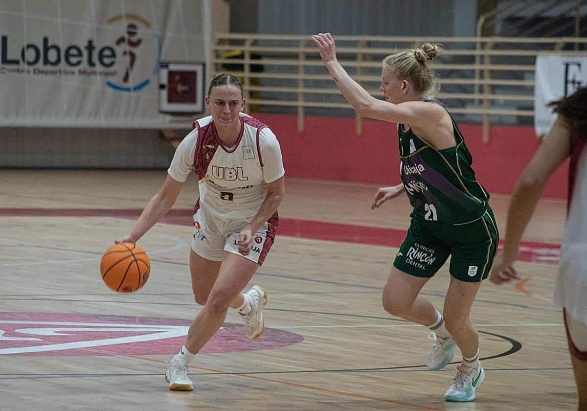 lariojacom's tweet card. Las logroñesas firmaron un partido enorme ante un Unicaja que llegaba imbatido y que se fue apalizado con la holandesa firmando 30 puntos y siete triples