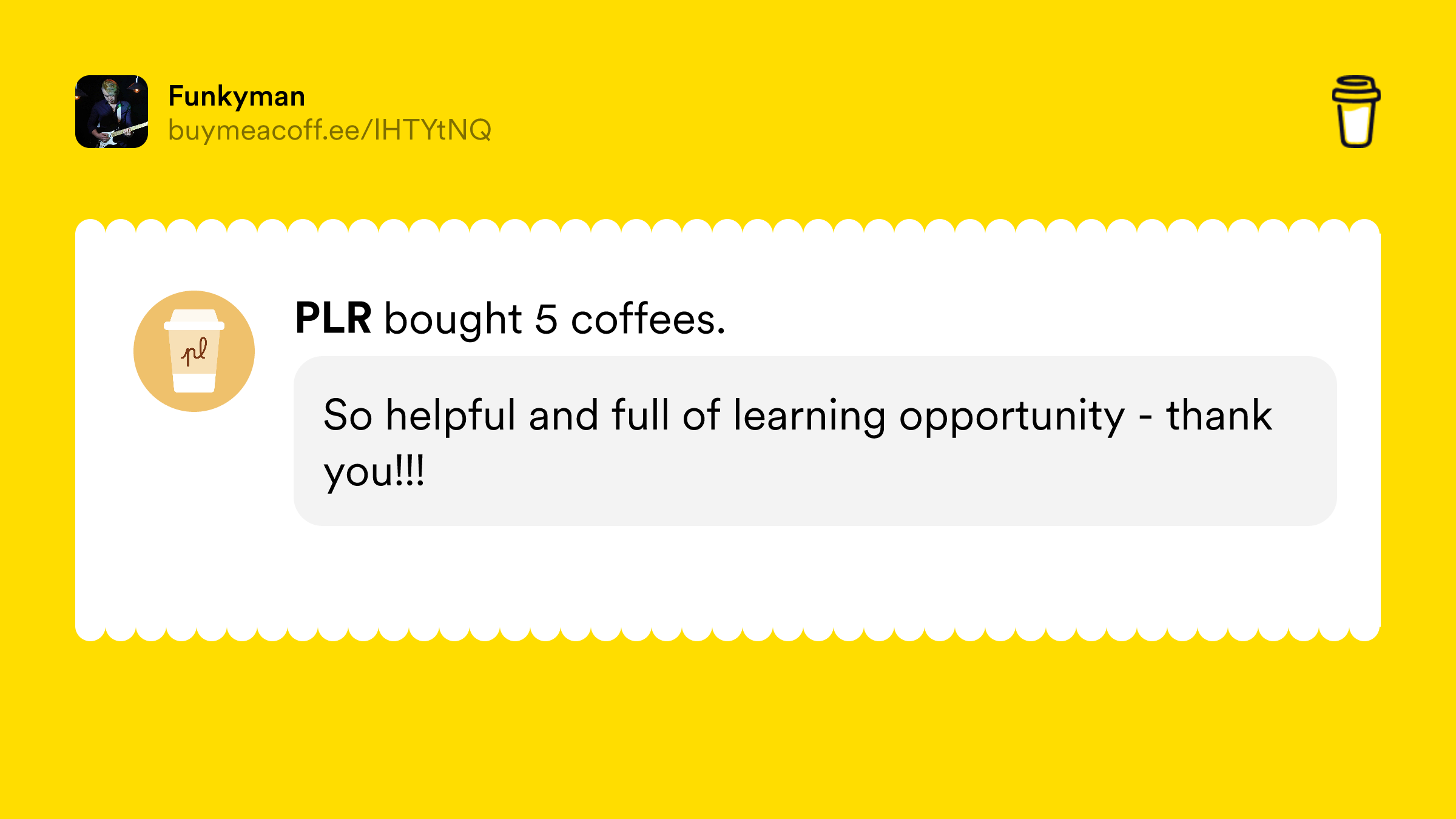 BehaviorImprov's tweet card. If you like my videos on my YouTube channel, please consider buying me a coffee. Thanks a lot from the bottom of my heart for your support!