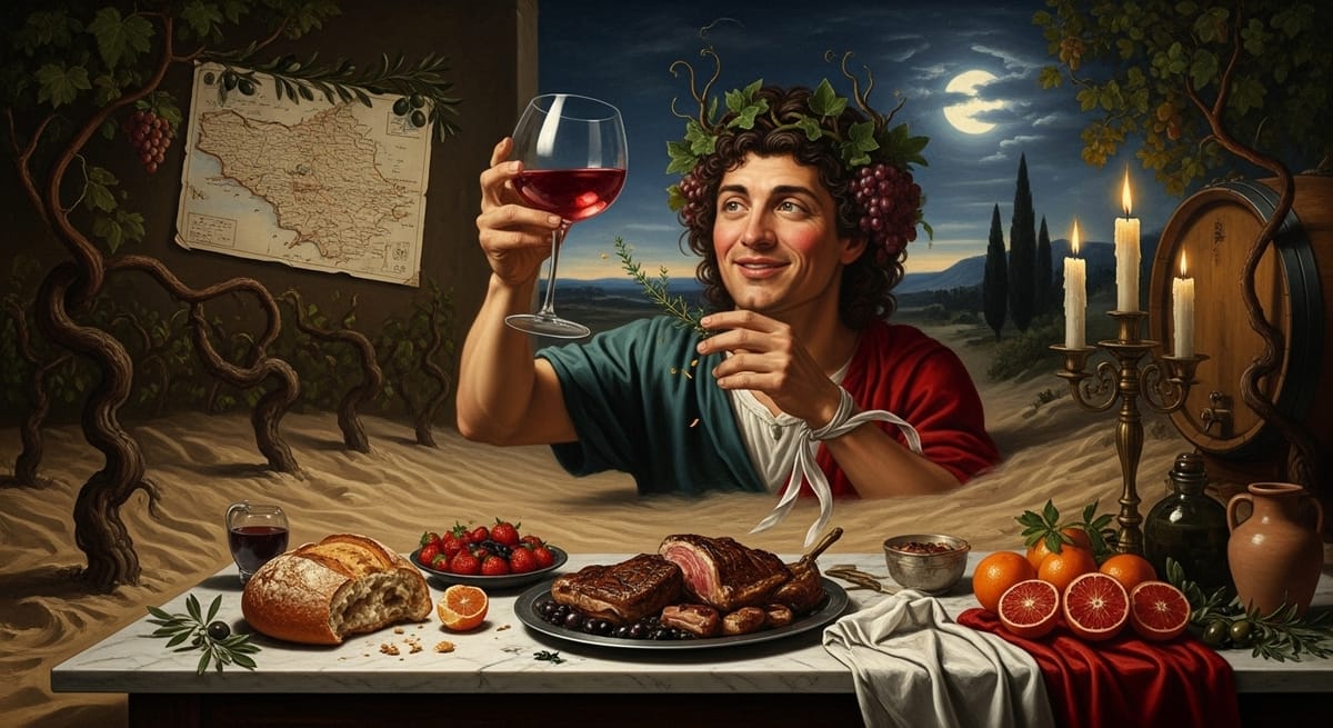 dionysus_dvin's tweet card. Château Rayas 2016: pale ruby Grenache, strawberry-citrus perfume, silk tannins, saline snap, endless finish. Cool, decant gently, and cellar long.