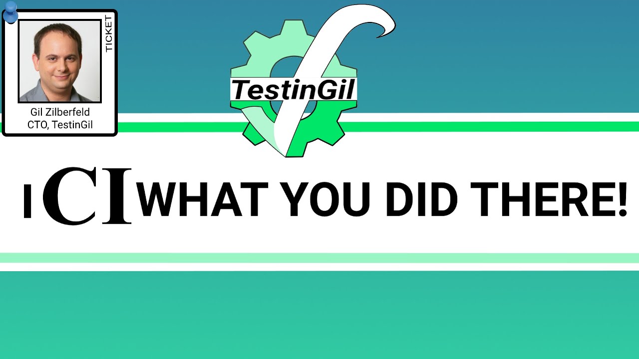 gil_zilberfeld's tweet card. I CI What you did there