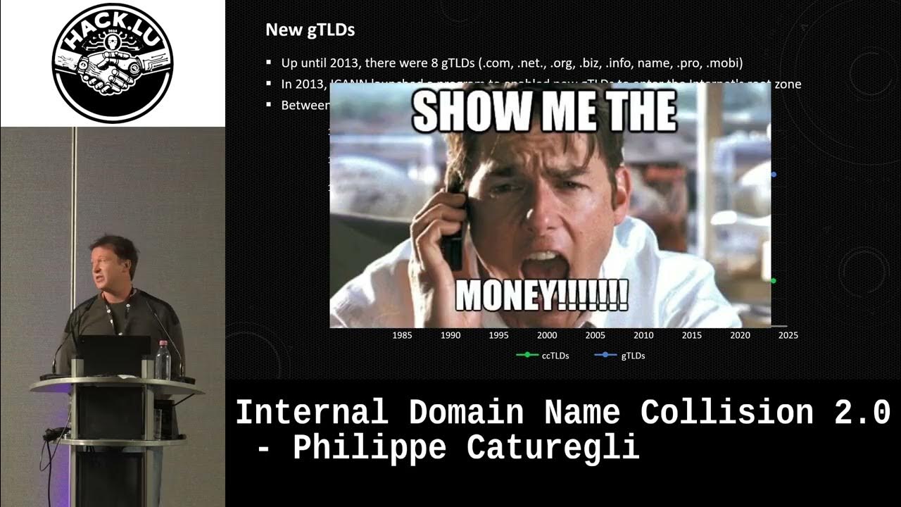 Ministraitor's tweet card. Internal Domain Name Collision 2.0 - Philippe Caturegli
