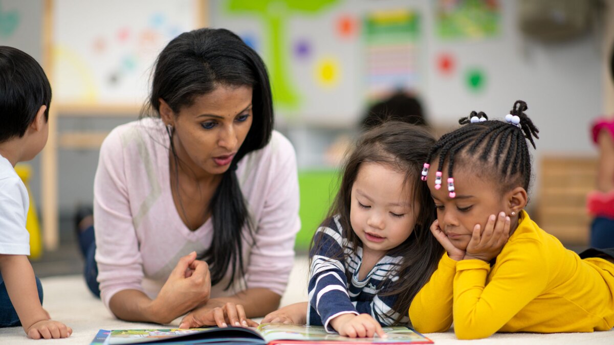 KimberlySpurge3's tweet card. An ongoing study of early literacy tutors finds learning gains over two years.