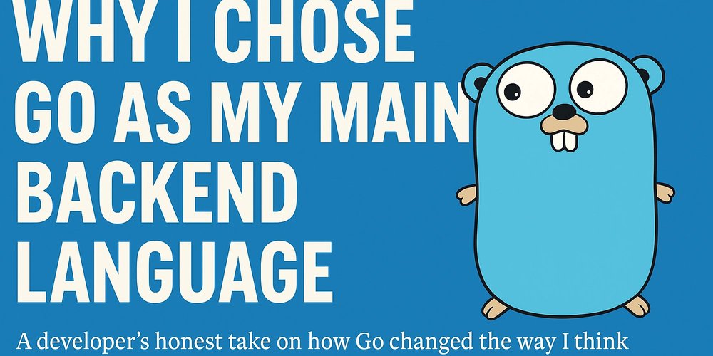 GolangTrends's tweet card. When I first started exploring backend development, I jumped between multiple languages — Python, Node.js, even a bit of Java. Each had its strengths, but I kept feeling something was missing: clar...