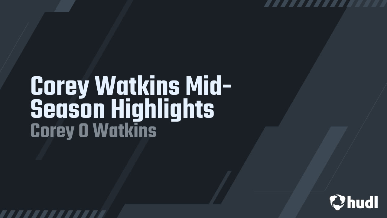 CoreyWatkins__'s tweet card. Corey Watkins Mid-Season Highlights