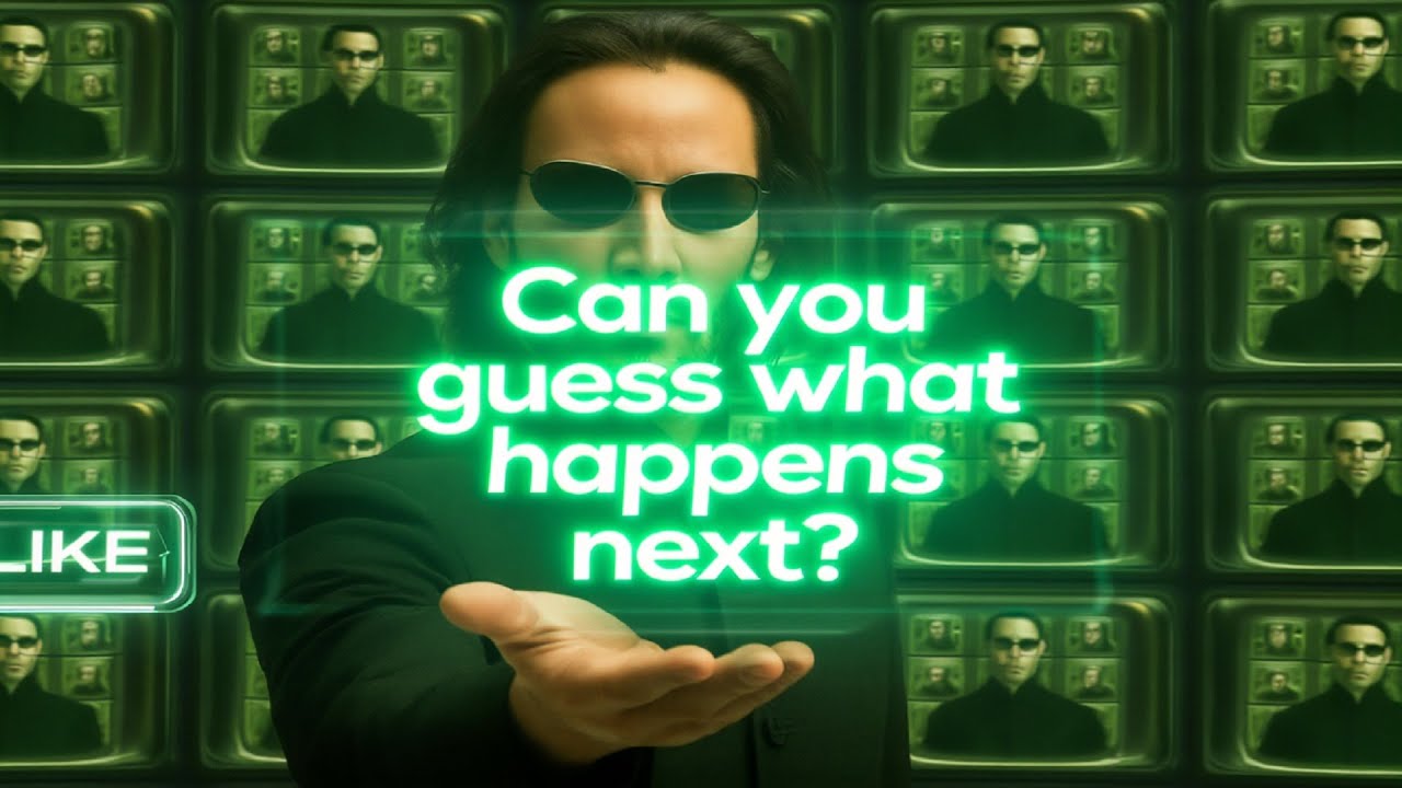 vieome1's tweet card. The Matrix Woke Rage 1984