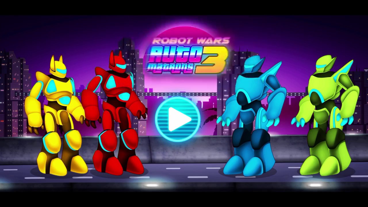 TinyLabProd's tweet card. Neonmatron Robot Wars: Top Speed Street Racing