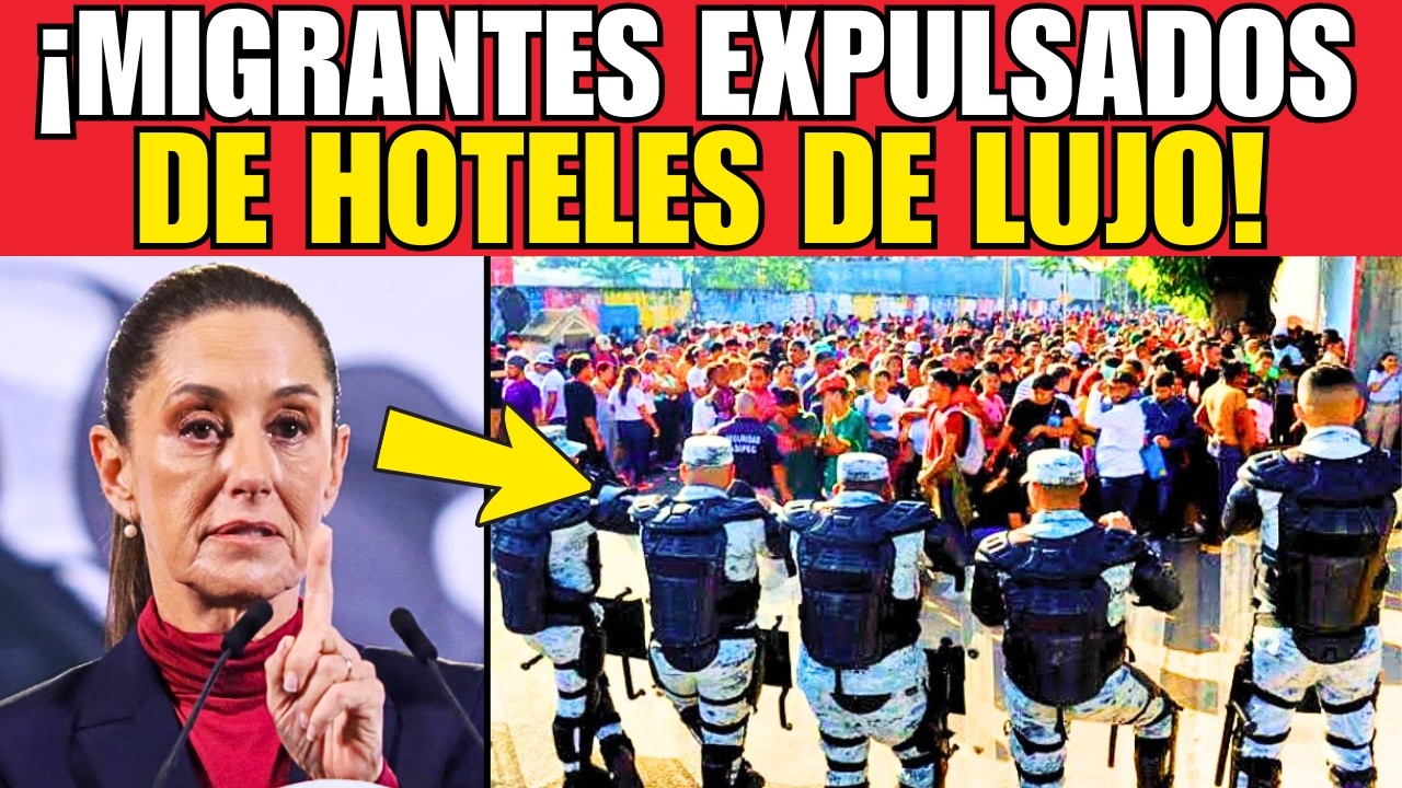 DiosPatriaLibe7's tweet card. ¡SIN PIEDAD! MÉXICO INICIA REDADAS EN HOTELES DE LUJO