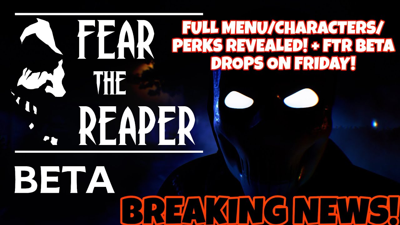 WeezyFMamba's tweet card. BREAKING NEWS! FEAR THE REAPER Full Menu / Characters / Perks...