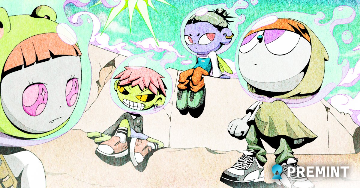 SeizonNFT's tweet card. A strong gust of wind surrounds you… You’re in the Clouds now.  Up here everything’s brighter, the air clearer...It’s nice being here but something tells…