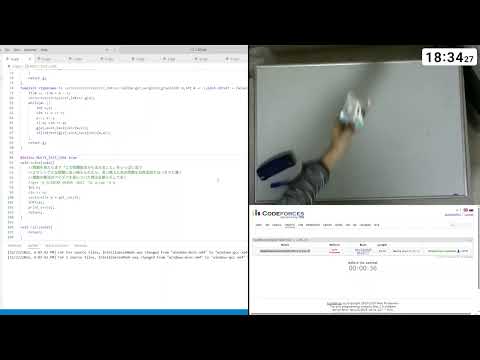 ococonomy4's tweet card. 【Codeforces】Codeforces Round 1066 (Div. 1 + Div. 2) 実況 【言及あり】