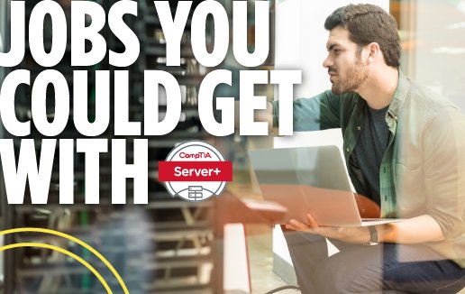 techie_tweeter's tweet card. CompTIA Server+ certifies essential skills for IT infrastructure roles, ensuring professionals can securely manage servers in diverse environments.