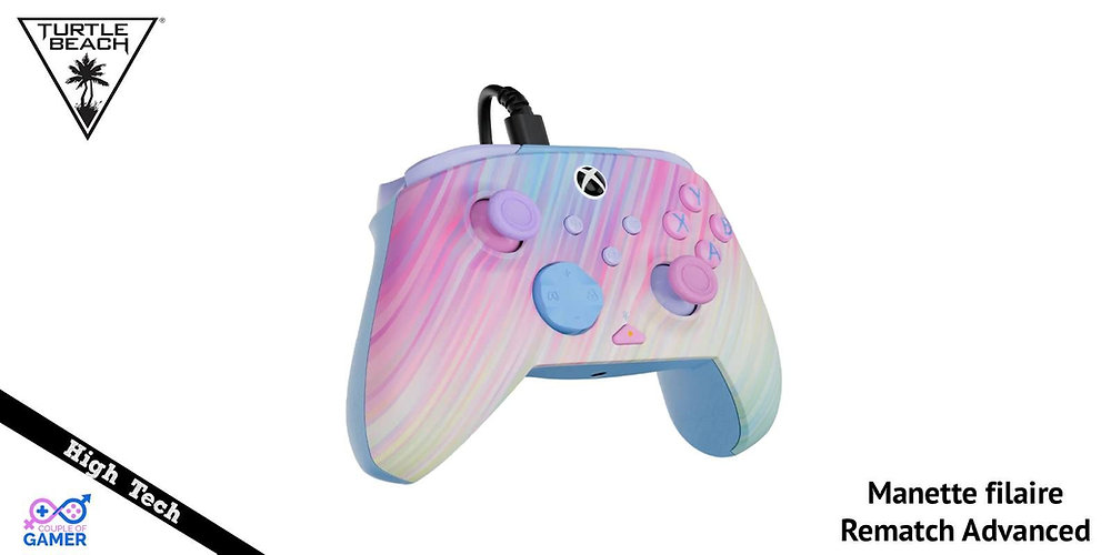 CoupleOfGamer's tweet card. Après avoir testé le dernier volant sans fil de la célèbre marque au palmier, Turtle Beach, c’est au tour de la dernière manette de la nouvelle gamme Rematch d’avoir le droit à son petit contrôle...