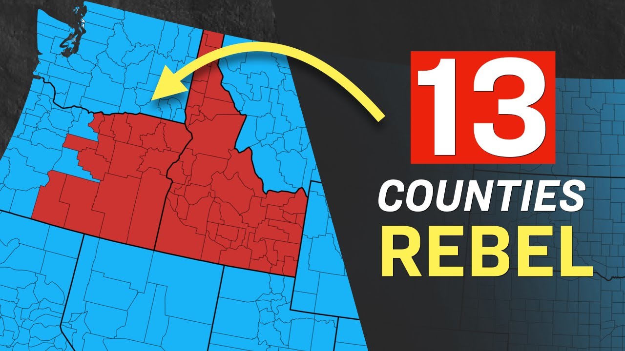 PaulusGreatus's tweet card. 36% of Counties Vote to Secede From Oregon, Join Greater Idaho