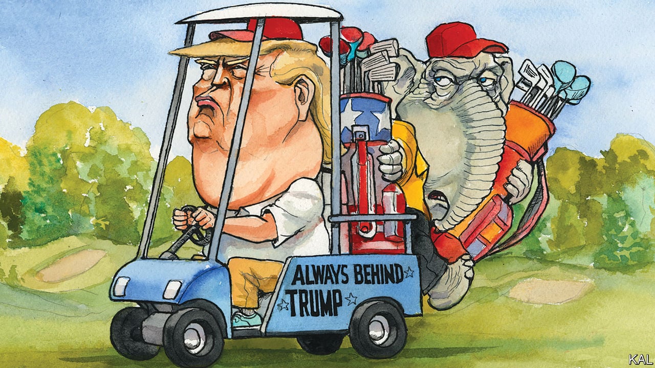 BehaviorImprov's tweet card. The assumption that Republicans will remain in thrall to Donald Trump could be misplaced