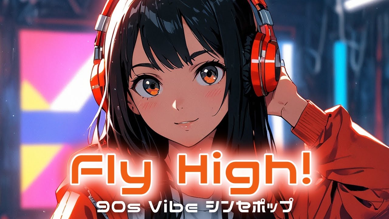 sasadango0503's tweet card. 【Fly High!】Don't stop!! 90's Vibe シンセポップ #sunoai #synthpop