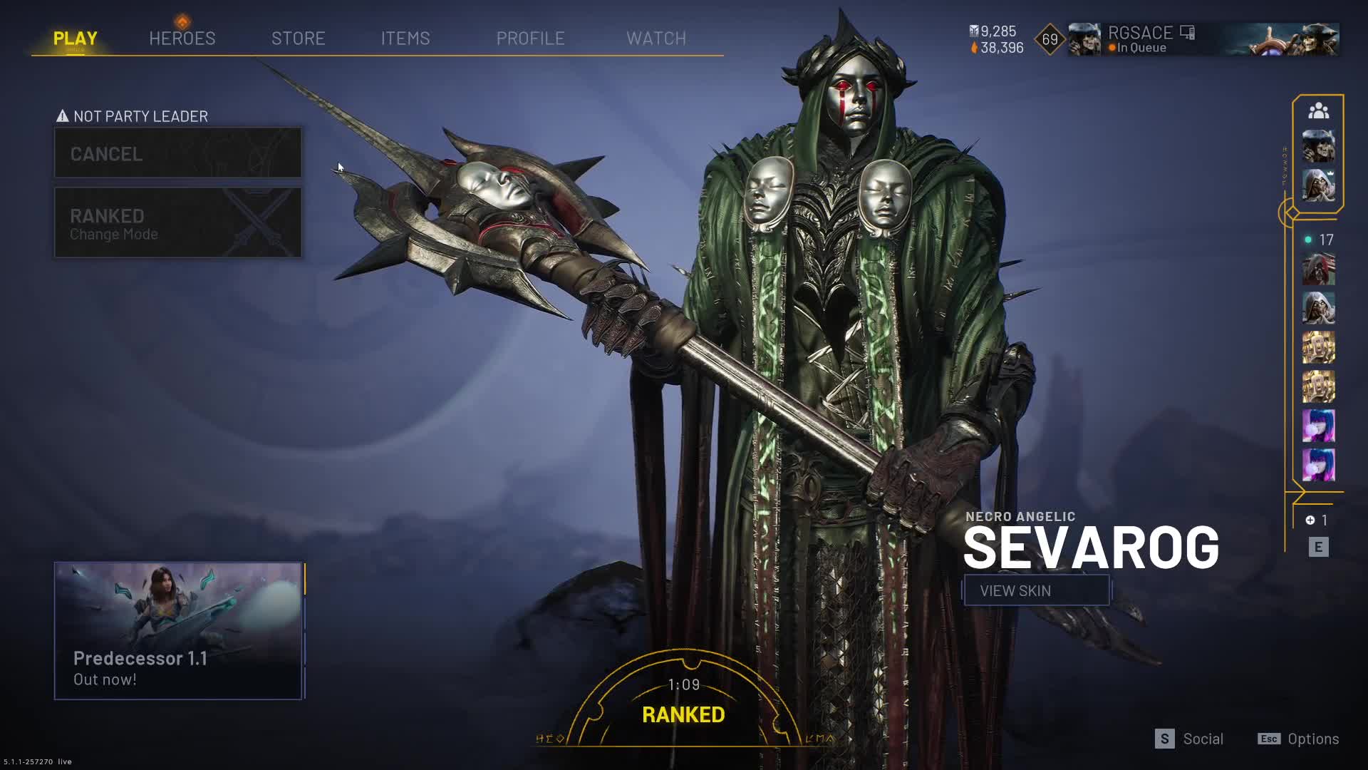 TheLanceCecil's tweet card. RGSACE - bet