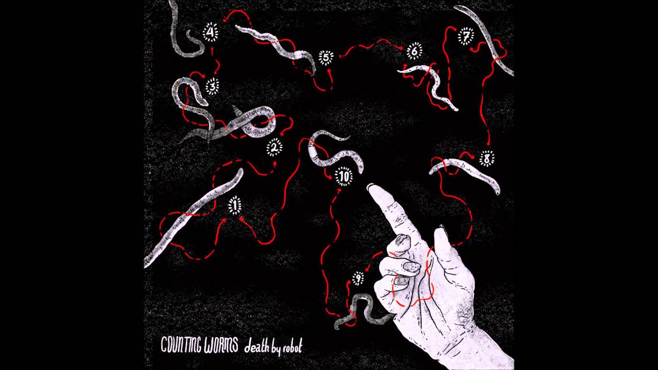 DBRobotMusic's tweet card. Counting Worms