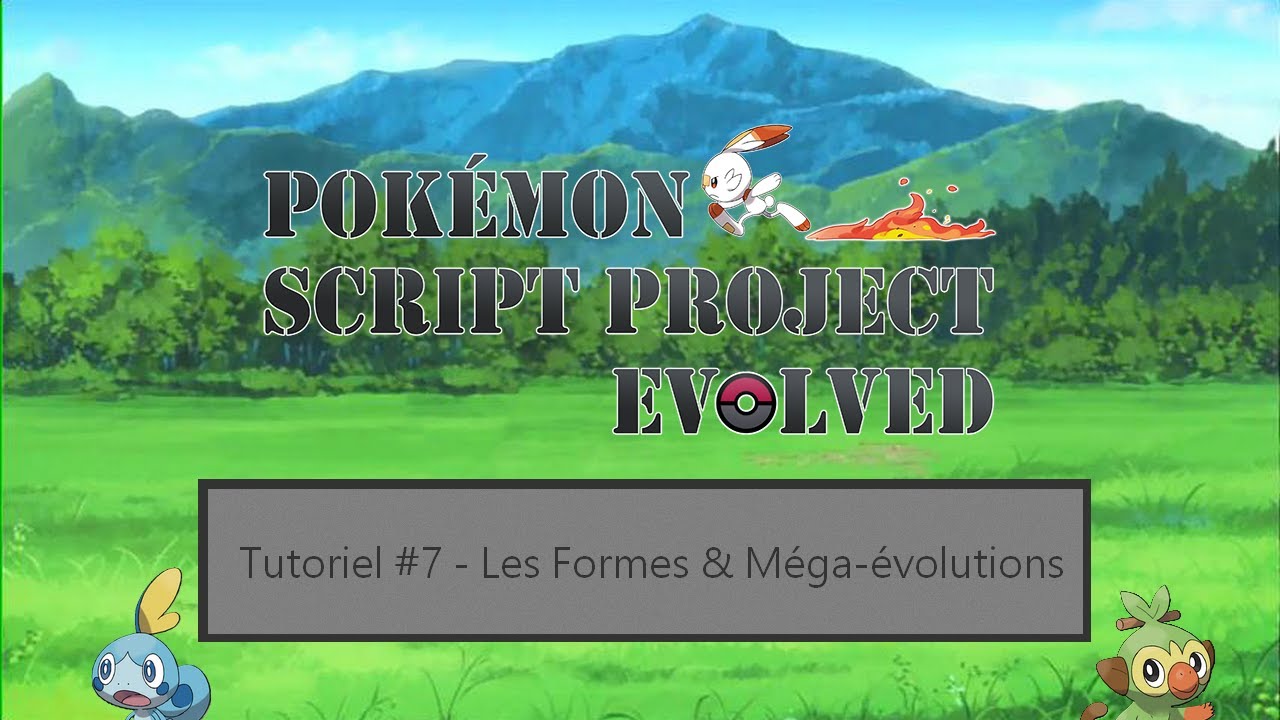 PSPEvolved's tweet card. Creer son jeu Pokémon sur PSPEvolved #7 | Les formes & Méga-Evolutions