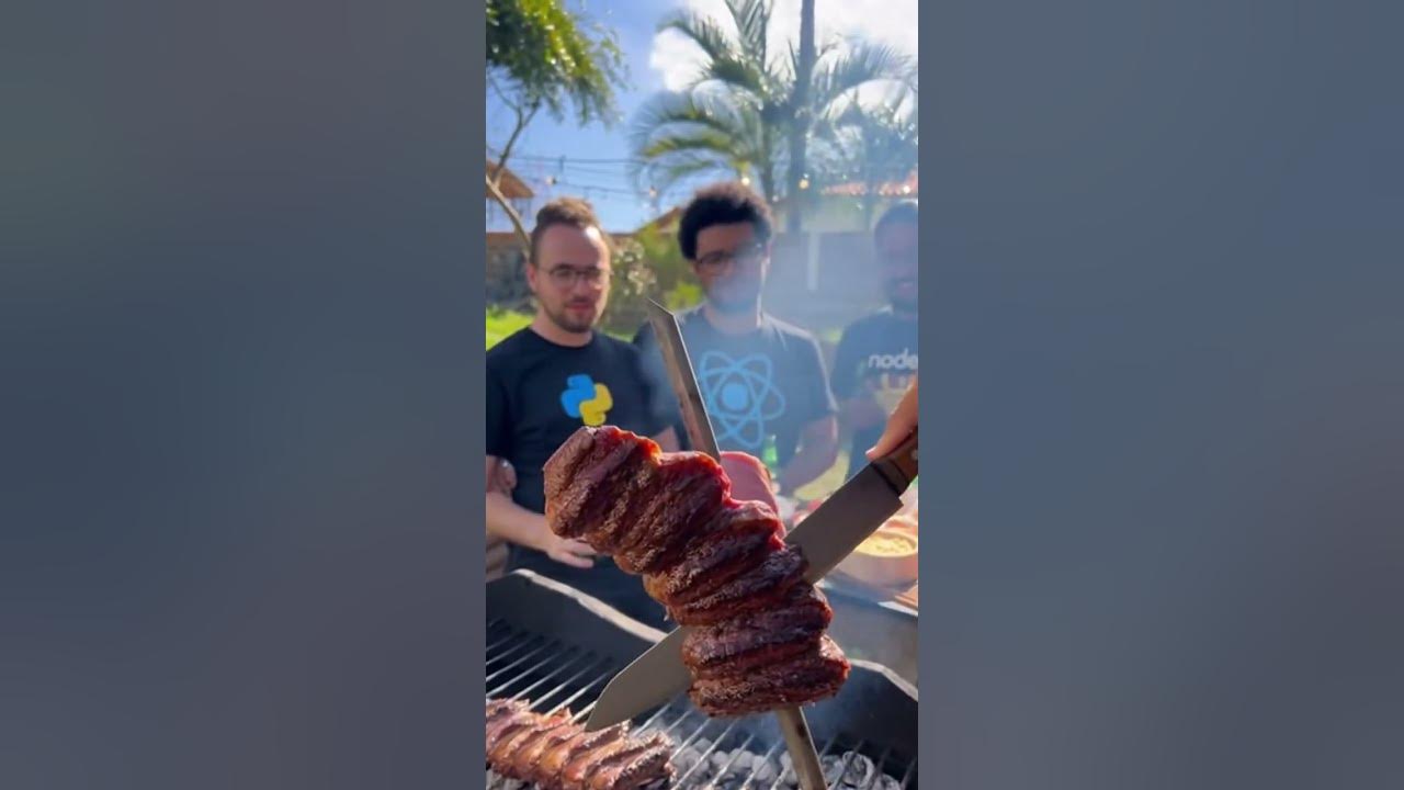 w3ae's tweet card. Quando o Deploy é na Picanha! #DevLife #Programador #Churrasco...