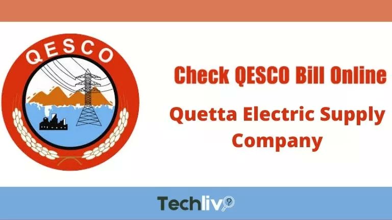 TechLivo's tweet card. Here on this page, you can Check the QESCO Online Bill of Download Duplicate Copy Print of the current month.