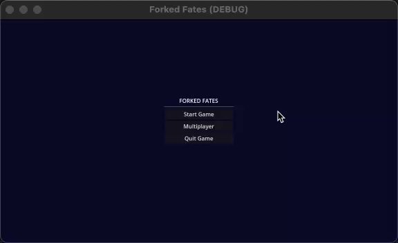 CJonesCode's tweet card. Forked Fates - Architectural changes