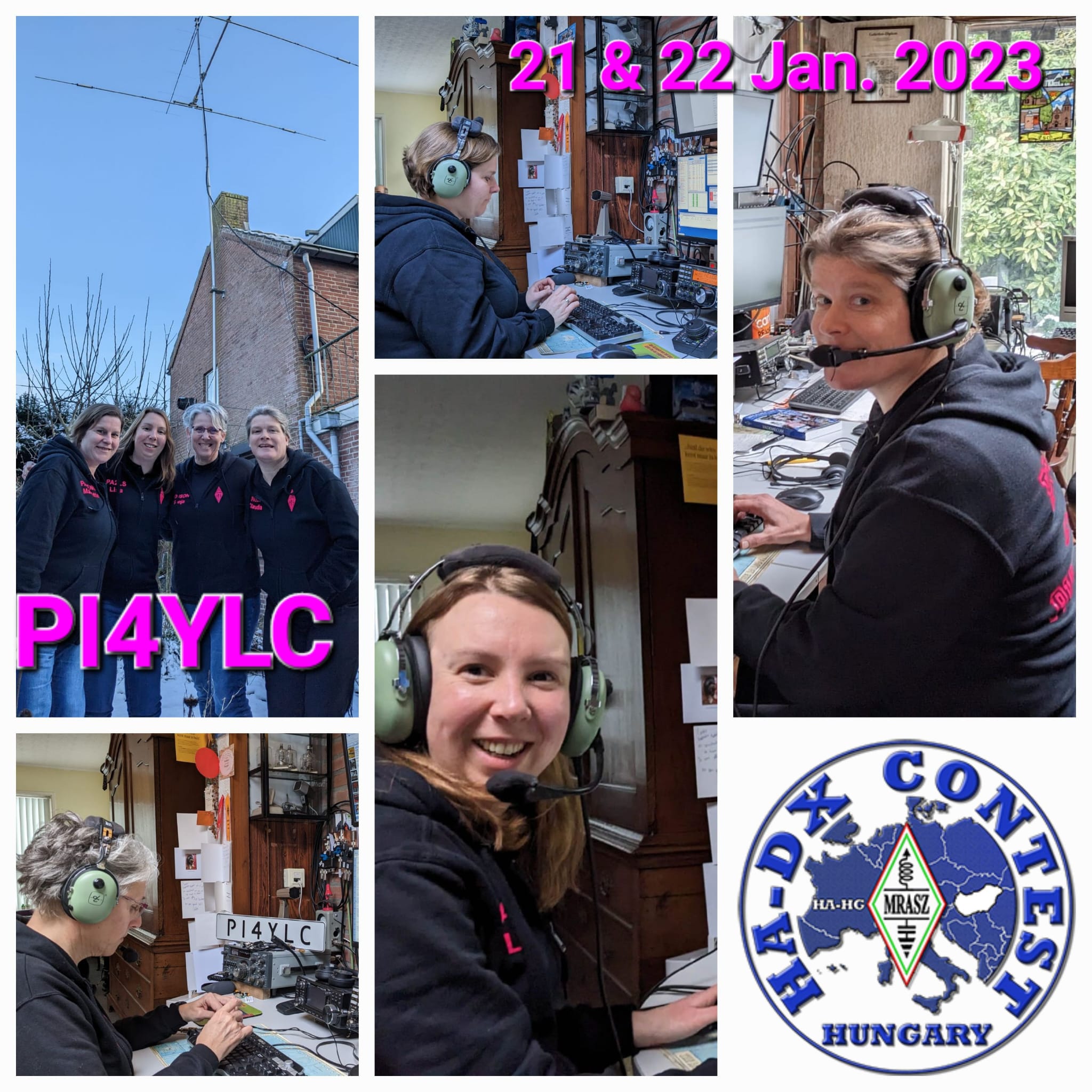 PI4YLC's tweet card. De kop is er af! Na een paar rustige jaren (door de Corona pandemie) hebben we er weer zin in! Het (radio)actieve jaar 2023 is afgetrapt met onze deelname aan de HA-DX contest. Een 24-uurs wedstrijd...