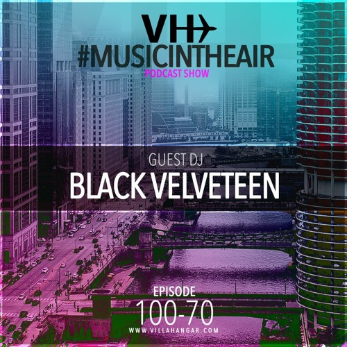 PureFMDeep's tweet card. Music in the Air 100-70 w/ BLACK VELVETEEN