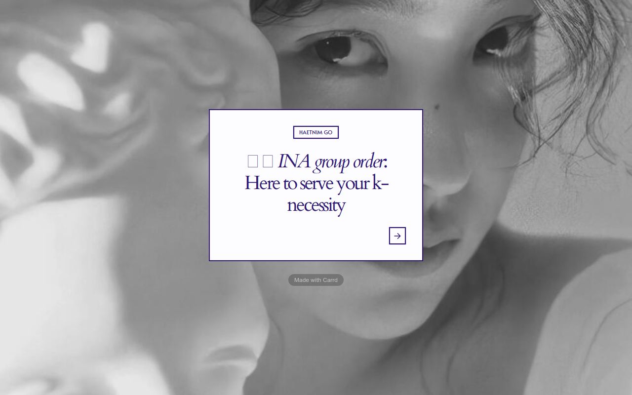 haetnimgo's tweet card. rise with us to our world