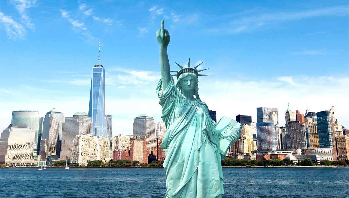 griffsback's tweet card. The United States has confirmed that the poor, the tired, and the huddled masses yearning to breathe just free aren’t the sort of people they’re looking for anymore.