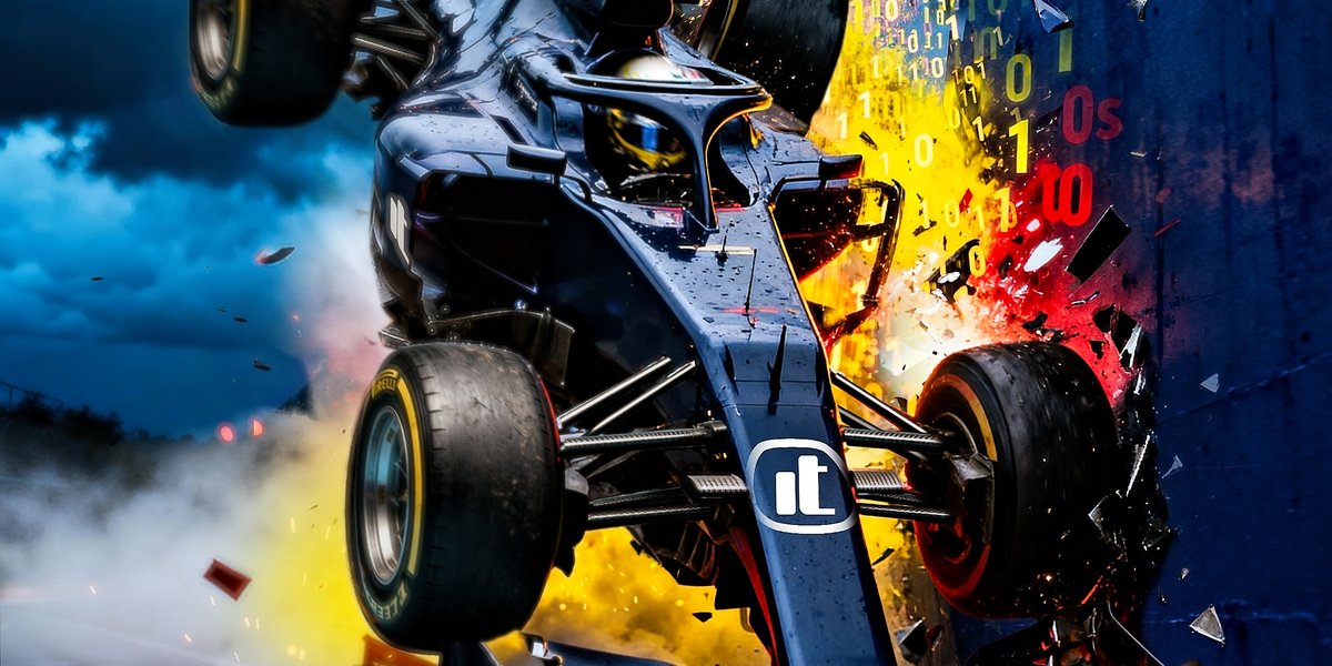 defiler's tweet card. Why do software failures persist despite soaring IT budgets? Dive into the complexities that keep success elusive.