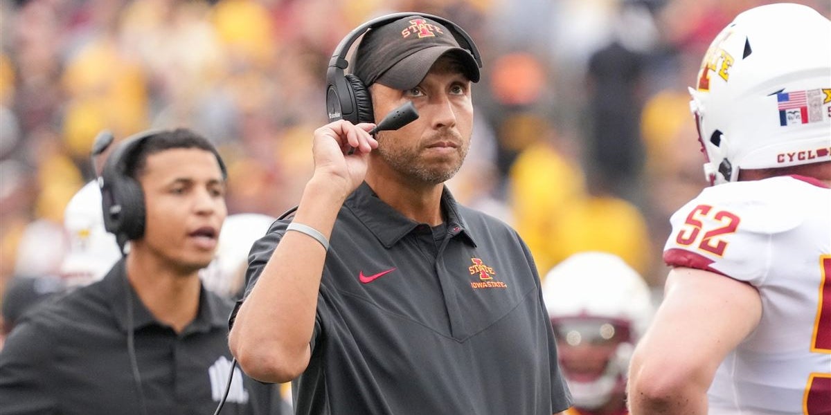 CycloneAlert247's tweet card. Everything Matt Campbell said ahead of game one vs. UNI