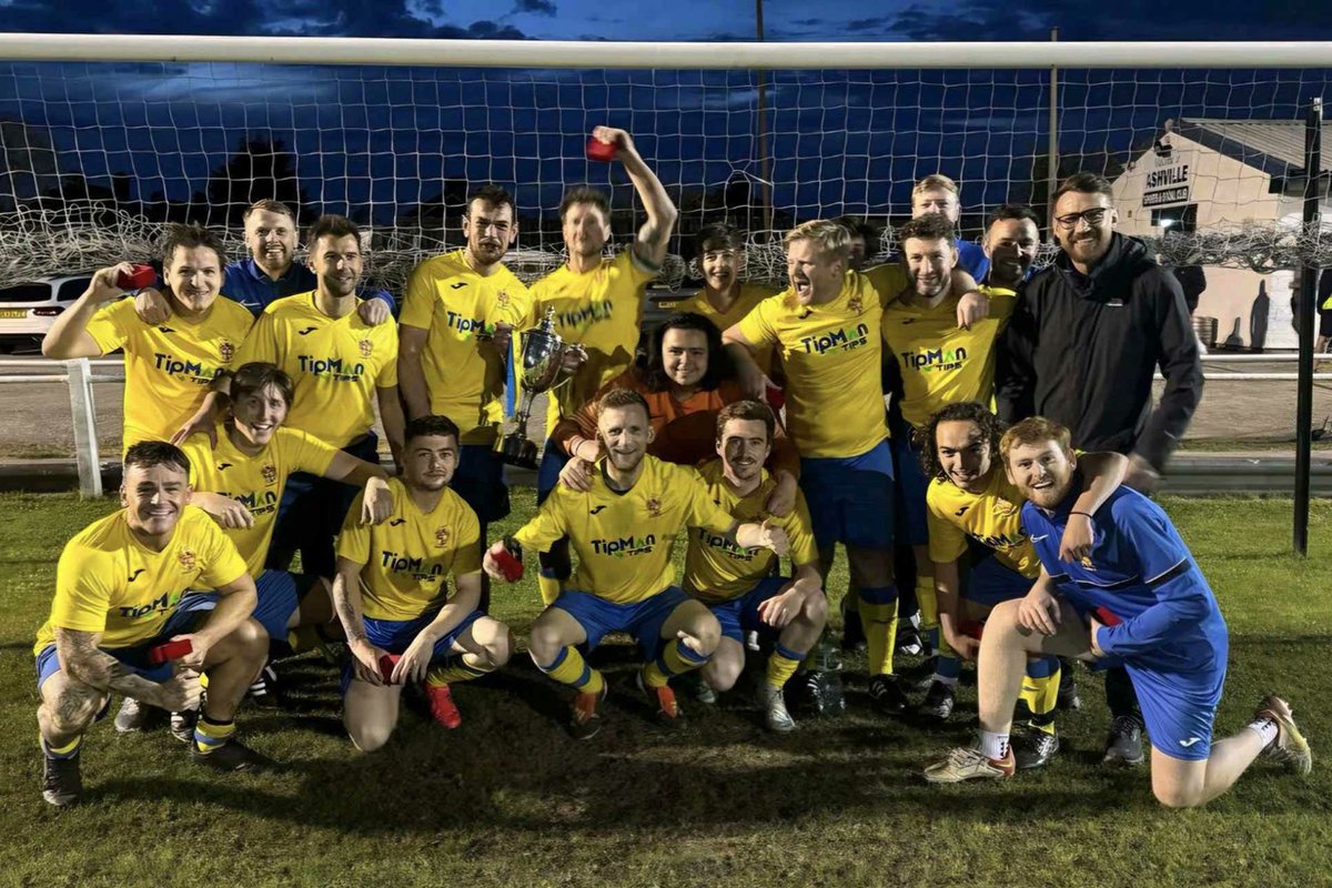 TheOldTheNew21's tweet card. Congratulations to Saughall FC, who lifted the Houlihan’s Birkenhead Sunday League Tony Smith Memorial Trophy in dramatic fashion last Thursday evening. Saughall edged Eastham Rangers 2–1 in a tigh