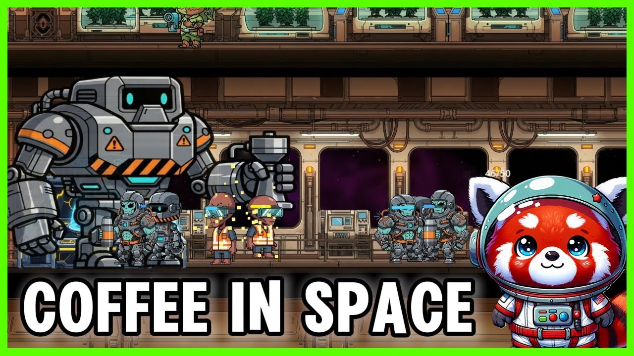 WhoElsButMe's tweet card. Managing Coffee in space | Starbrew Station (first look)
