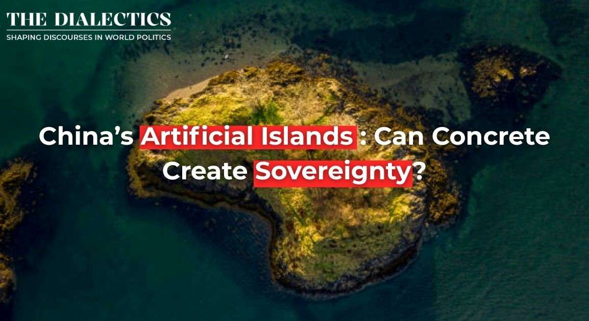 thedialectics_'s tweet card. Taking advantage of Low tide Elevations in the Pacific ocean and building artificial islands on them has sparked controversies in the International Arena