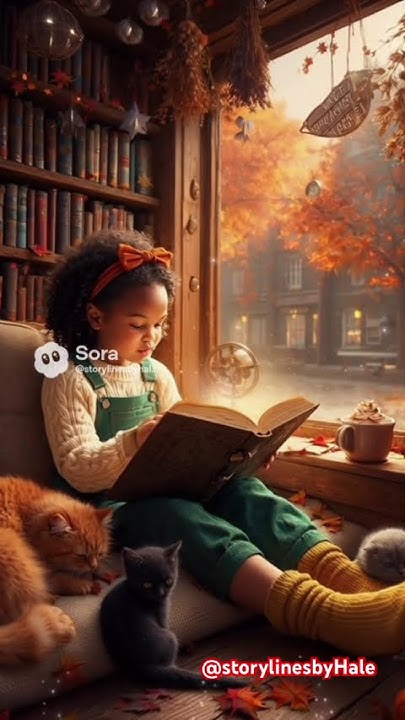 halesenozgen's tweet card. Sunday mood on. ☕️📚❤️ #kidsreading #readingtime #readingambience...